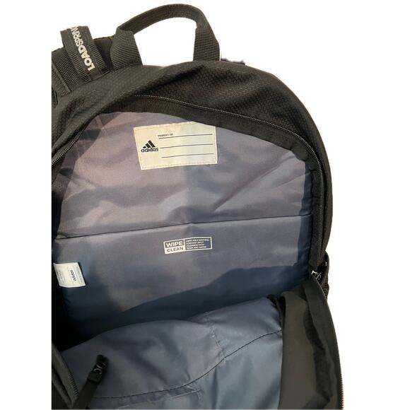 Adidas Excel 7 Black White Backpack - Picture 4 of 4